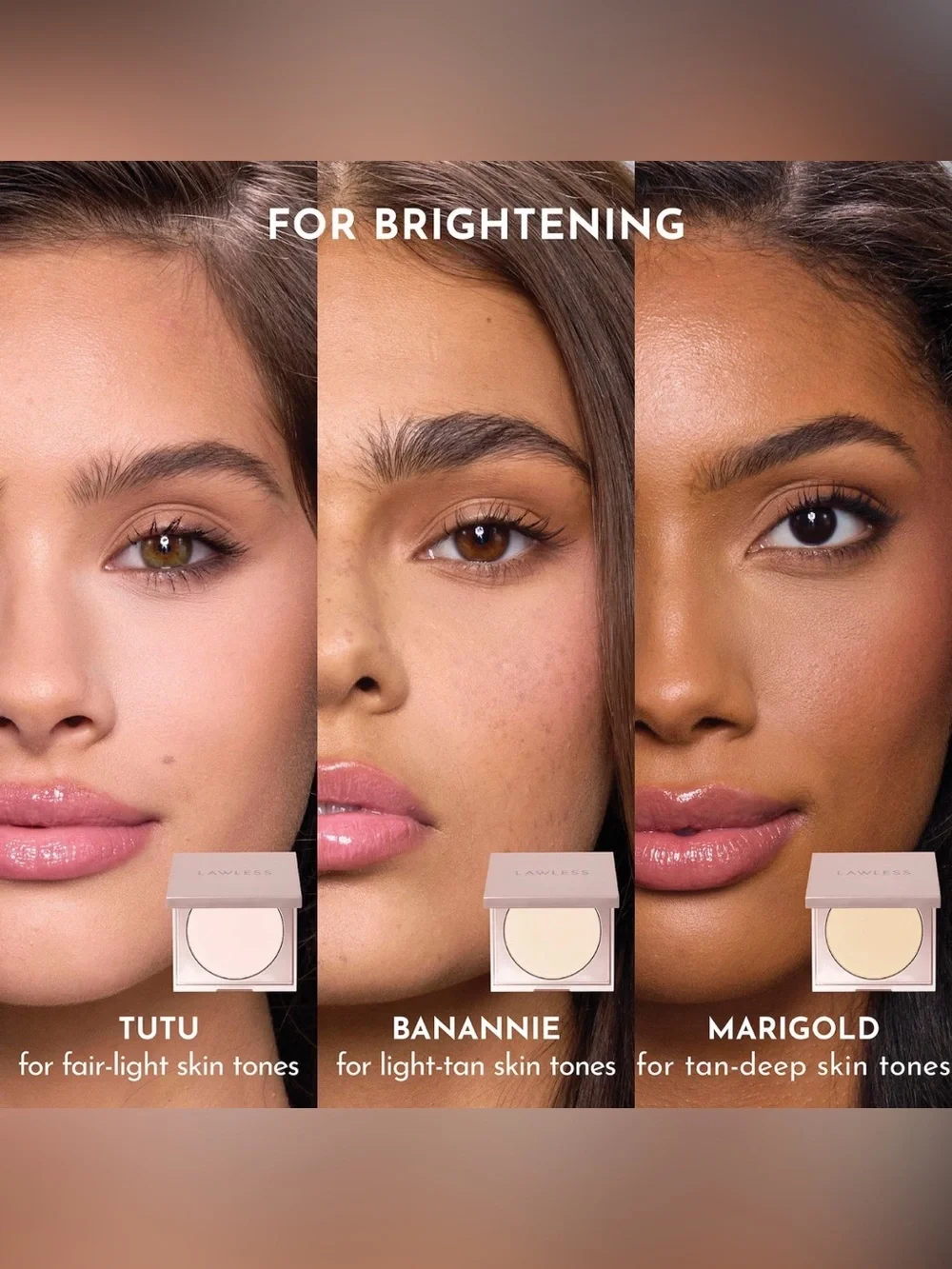 LAWLESS Skin Smoothing Brightening Perfecting Setting Powder TUTU Brand New